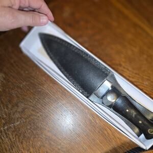 PAKISTAN BOOT KNIFE WITH LEATHER SHEATH